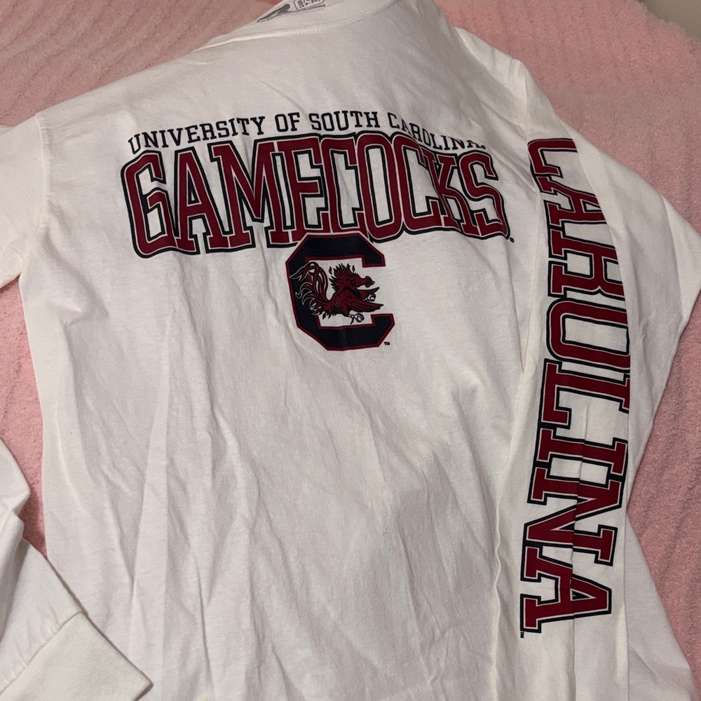 Russell Athletic White Long Sleeve Tee New! No tags